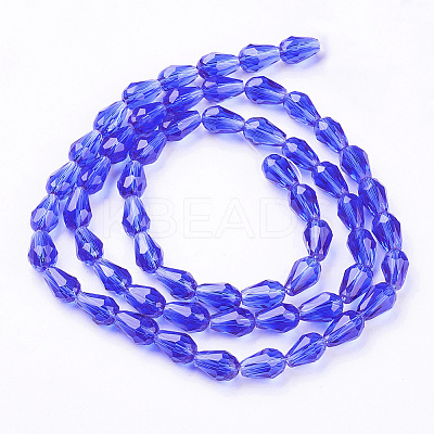 Glass Beads Strands LS-GLAA-R024-11x8mm-3-1