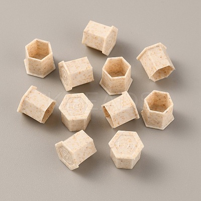 Degradable Wheat Straw Tattoo Ink Cups FIND-WH0126-62A-1