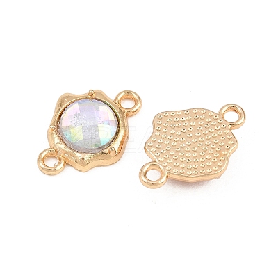 Alloy Resin Sun Connector Charms RE-CBA4818-03A-1