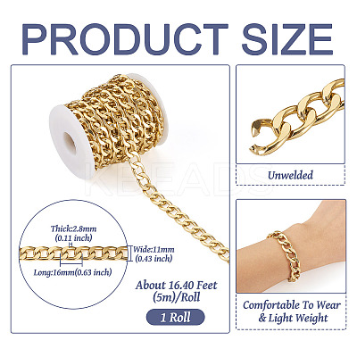 Oxidation Aluminum Curb Chains CHA-TA0001-16-1