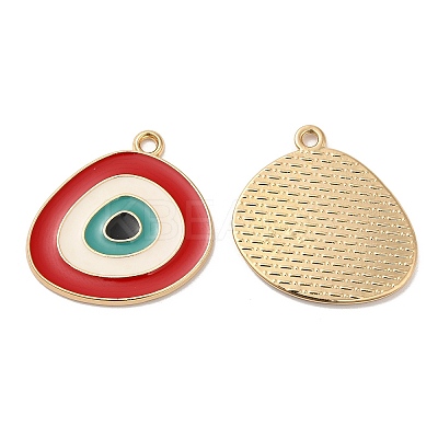 Alloy Enamel Pendants ENAM-K069-19G-1