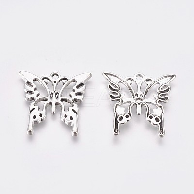 Tibetan Style Alloy Pendants TIBEP-A8788-S-LF-1