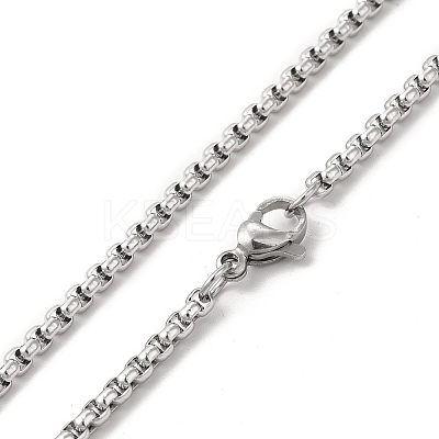 Alloy Dragon Infinity Pandant Necklace with Box Chains LS-NJEW-K245-008-1