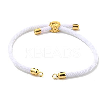 Nylon Cords Bracelet Makings Fit for Connector Charms LS-AJEW-P116-01G-09-1
