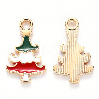 Alloy Enamel Pendants ENAM-S121-102-1