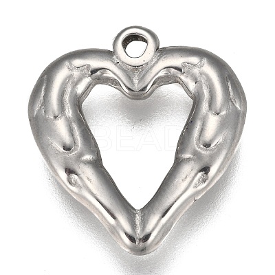 Non-Tarnish 304 Stainless Steel Open Pendants LS-STAS-I105-09P-C-1