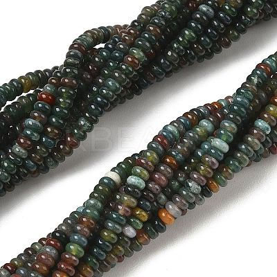 Natural Indian Agate Beads Strands G-N0173-04-2x4mm-1