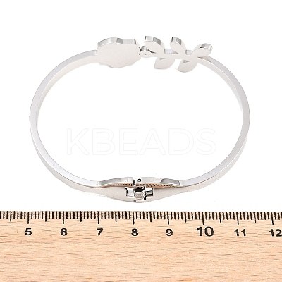 304 Stainless Steel Micro Pave Rhinestone Hinged Bangles for Women BJEW-E113-03P-1