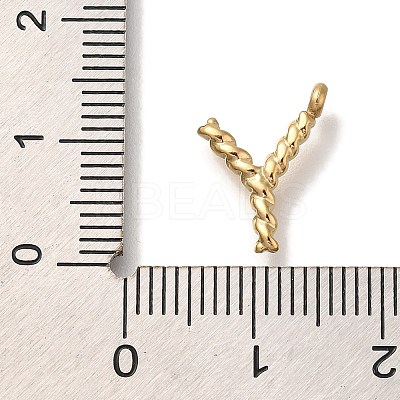 PVD Vacuum Plating 304 Stainless Steel Pendants STAS-S148-28G-Y-1