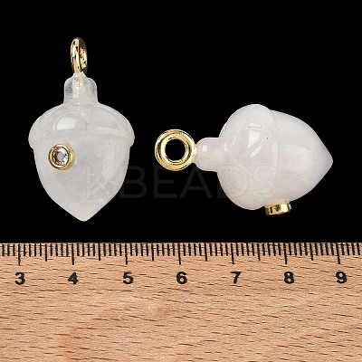 Natural Quartz Crystal Pendants GG-CBA105B-04Q-G-1