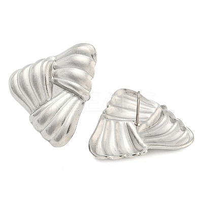 Non-Tarnish 304 Stainless Steel Ear Studs EJEW-P291-09P-1