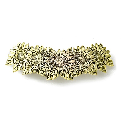 Alloy Hair Barrettes OHAR-C010-02AG-1