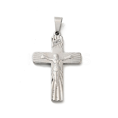 304 Stainless Steel Pendants STAS-P400-11D-P-1