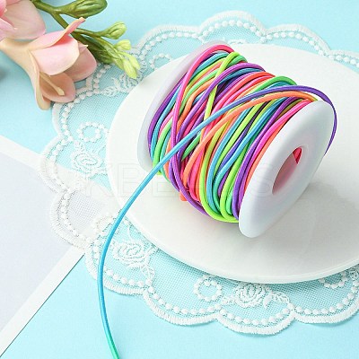 25M Segment Dyed Round Elastic Cord EW-YW0001-13-1