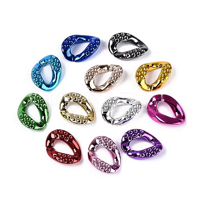 UV UV Plating Opaque Acrylic Linking Rings PACR-T017-14M-1