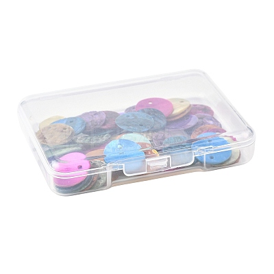 56Pcs 6 Colors Spray Painted Natural Akoya Shell Connector Charms BSHE-FS0001-12-1