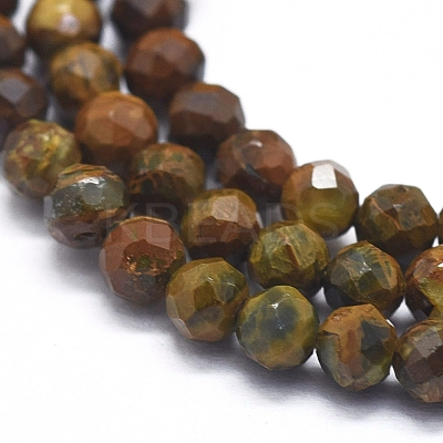 Natural Pietersite Beads Strands G-D0013-23-1