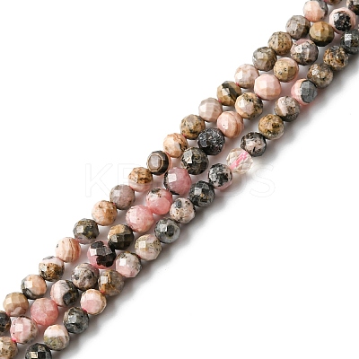 Natural Argentina Rhodonite Beads Strands LS-G-M399-01B-1