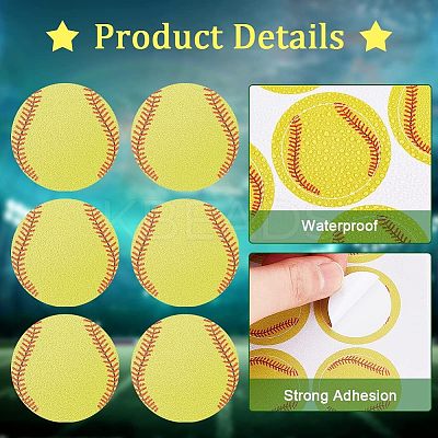PVC Plastic Waterproof Stickers LS-DIY-WH0386-18H-1