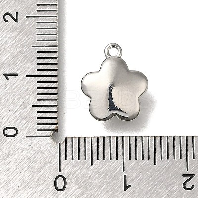 Rack Plating Brass Micro Pave Cubic Zirconia Charms KK-M014-03P-1