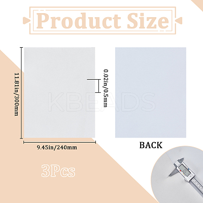 Rectangle Self Adhesive Velvet Patches AJEW-WH20011-11B-1