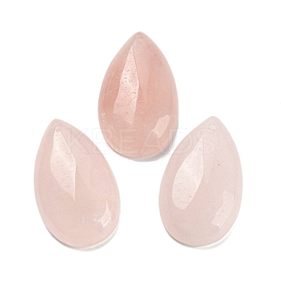 Natural Rose Quartz Pendants G-F760-01A-03-1