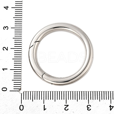 304 Stainless Steel Spring Gate Rings STAS-V012-03P-1