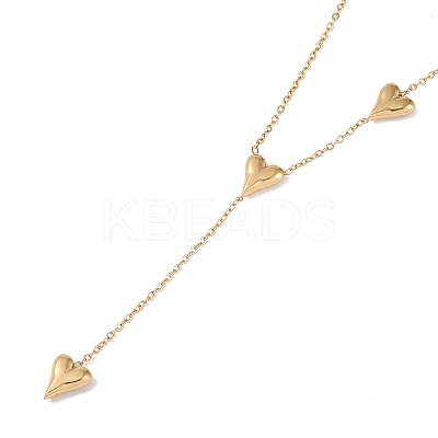 304 Stainless Steel Pendant Necklaces LS-NJEW-P302-02G-1