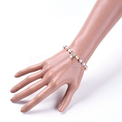 Charm Bracelets BJEW-JB04925-01-1