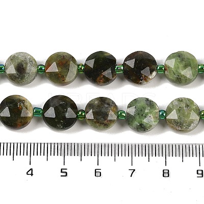 Natural Green Opal Beads Strands G-C116-A78-01-1