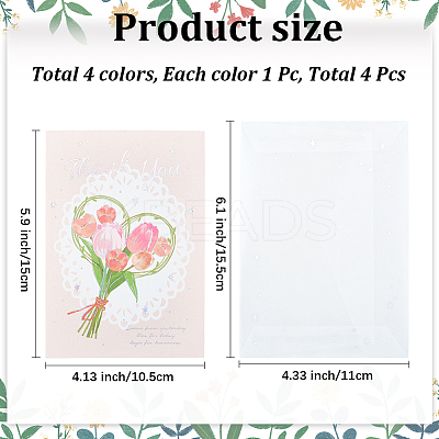 Paper Greeting Card AJEW-WH20022-61-1