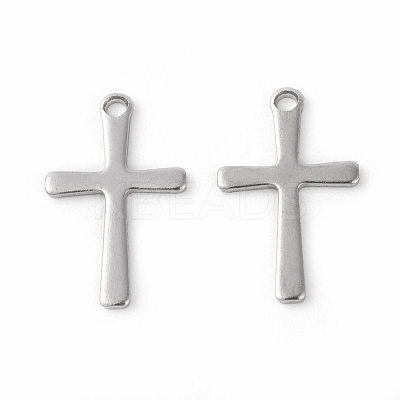 Tarnish Resistant 201 Stainless Steel Pendants STAS-F192-076P-1