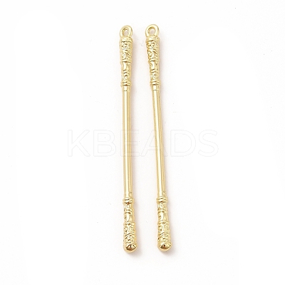 Rack Plating Alloy Big Pendants PALLOY-E025-14G-1
