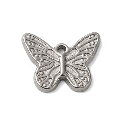 Non-Tarnish 304 Stainless Steel Charms STAS-N103-25P-1