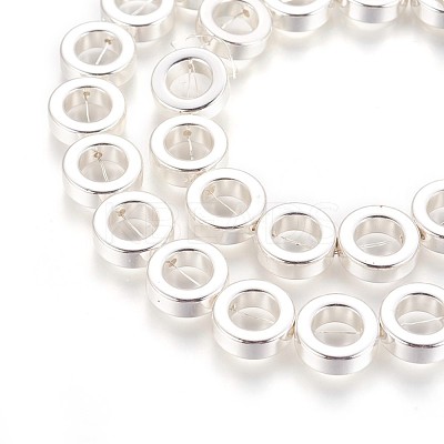 Electroplated Non-magnetic Synthetic Hematite Beads Strand G-P423-09S-1