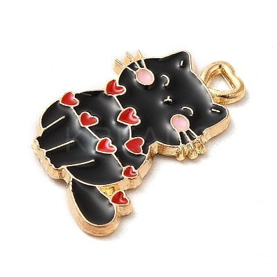 Alloy Enamel Pendants X-ENAM-Q507-13B-1