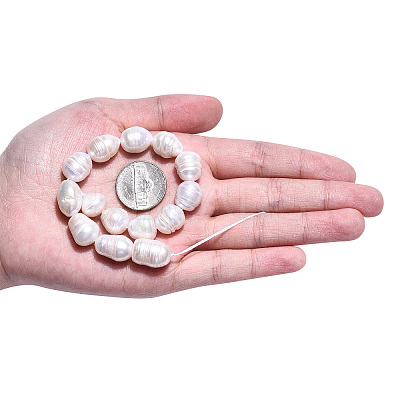 Natural Cultured Freshwater Pearl Beads Strands PEAR-N012-11B-1