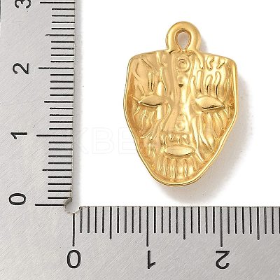 Ion Plating(IP) 304 Stainless Steel Pendants STAS-Q334-61G-1