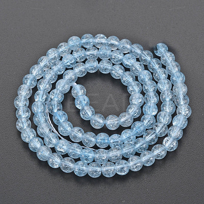 Crackle Glass Beads Strands GLAA-S192-B-006D-1