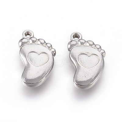 Jewelry Tarnish Resistant 201 Stainless Steel Pendants STAS-O118-65P-1