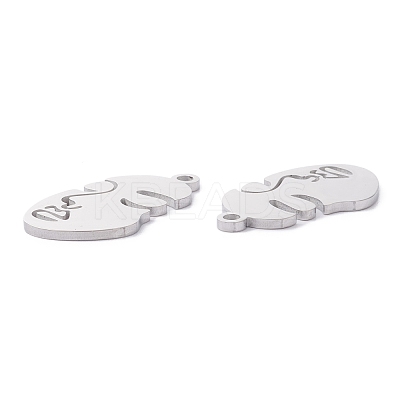 Non-Tarnish 304 Stainless Steel Pendants STAS-P276-01D-P-1