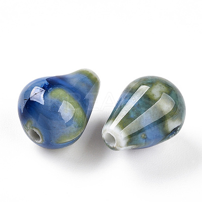 Handmade Porcelain Beads PORC-N008-05F-1
