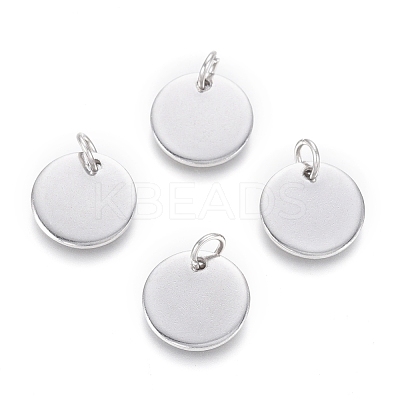 Non-Tarnish 304 Stainless Steel Charms EJEW-L238-03D-P-1