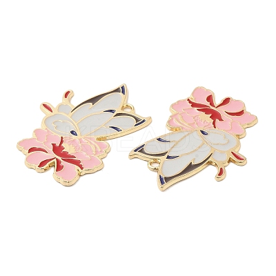 Alloy Enamel Pendants FIND-C037-06G-1