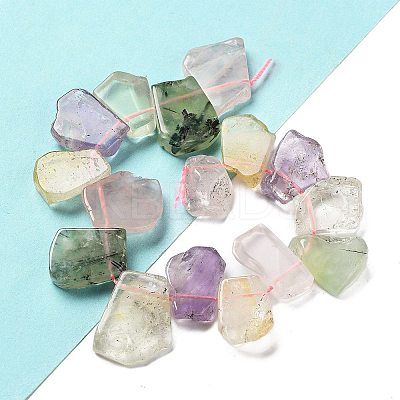 Natural Amethyst & Quartz Crystal & Rose Quartz & Prehnite & Citrine Beads Strands G-P528-K02-01-1