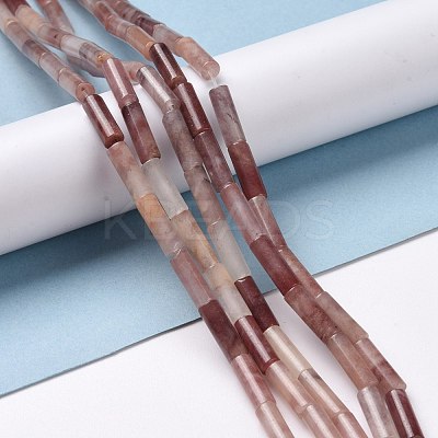 Natural Strawberry Quartz Beads Strands G-D464-05-1