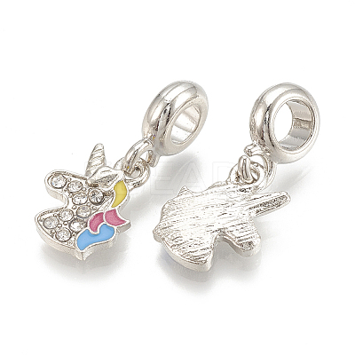 Alloy European Dangle Charms LS-MPDL-S066-053-1