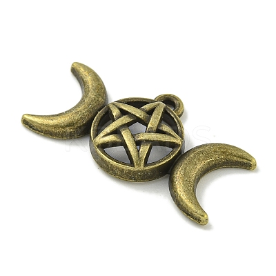 Tibetan Style Alloy Pendants TIBE-I026-5978AB-1