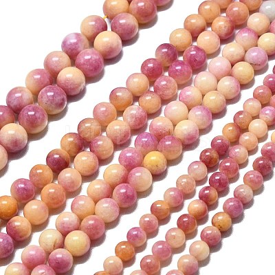 Natural Malaysia Jade Beads Strands G-L645-A01-8mm-32-1