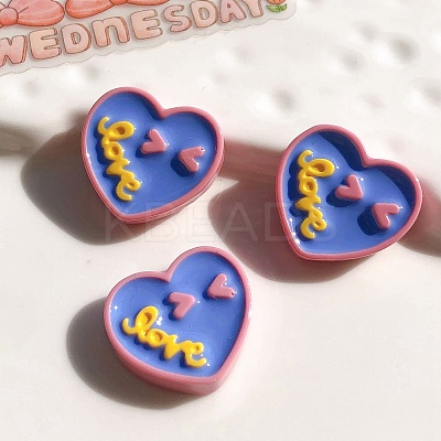 Smiling Face Opaque Resin Cabochons FIND-SX0001-048-1